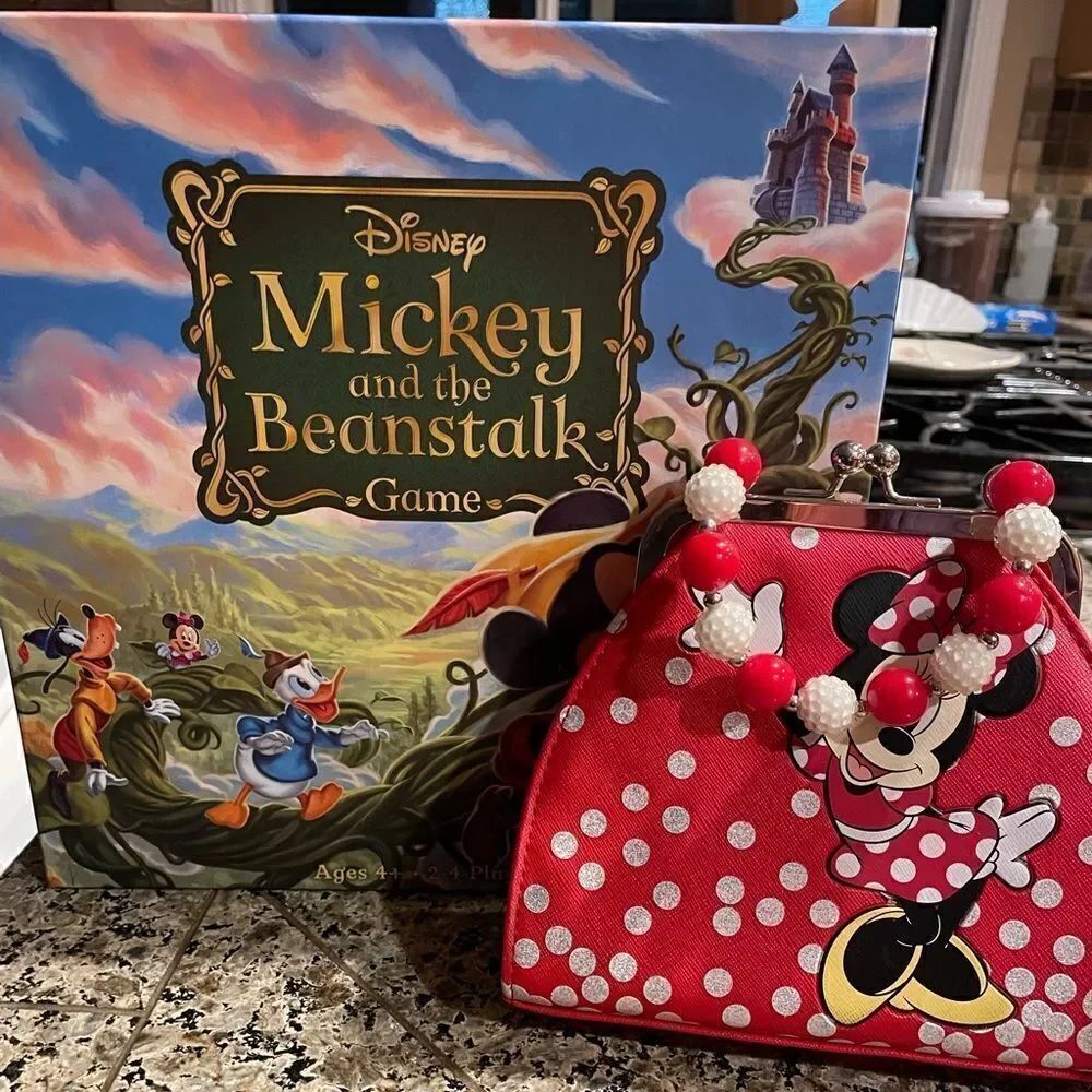 Mickey and the Beanstalk Game Vintage Minnie Girls Purse